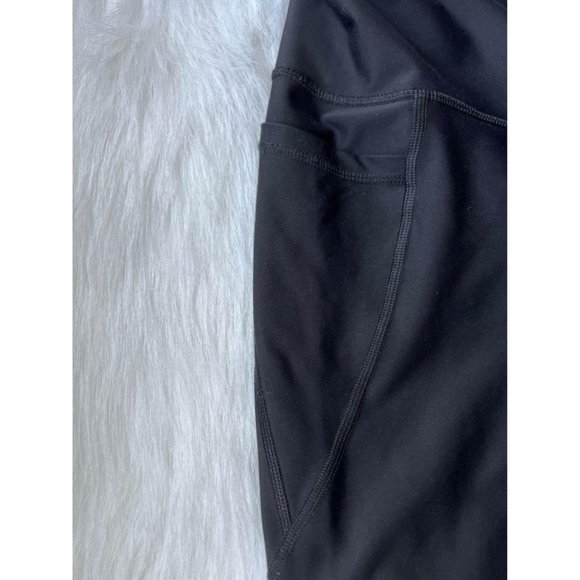 Old Navy Elevate Powersoft Black Pocket Leggings - Size Small - Picture 2 of 4